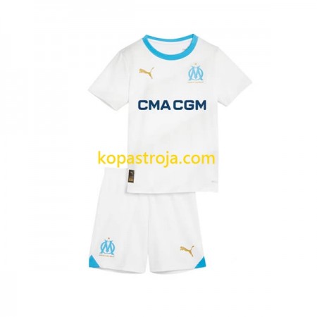 Billiga Fotbollströjor Olympique de Marseille Barn Hemma tröja 2023/24 Kortärmad Billiga Fotbollströjor Olympique de Marseille Barn Hemma tröja 2023/24 Kortärmad